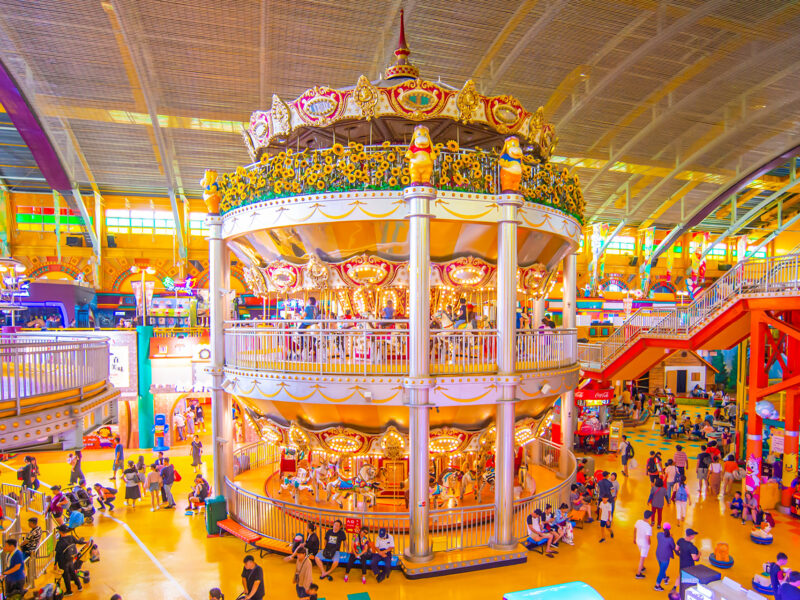 兒童玩國，擁有多項三代同樂的親子體驗設施。