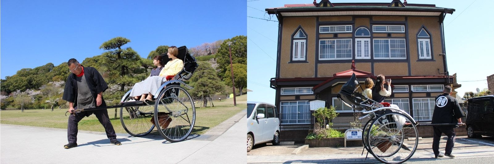 搭乘人力車巡遊菊池古樸街道感受在地文化魅力圖片來源菊池觀光協會 - 報新聞 Mega News