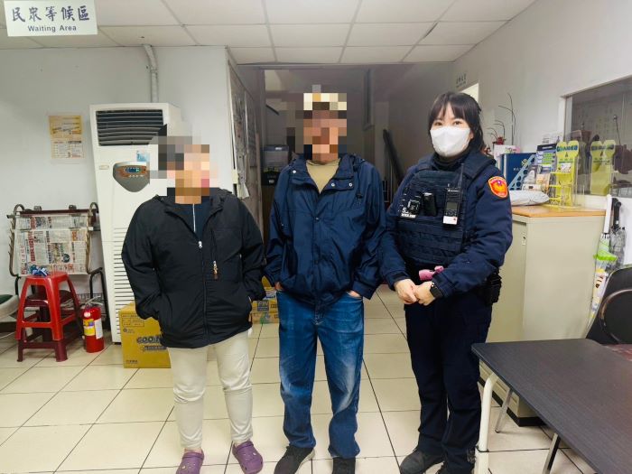 《圖說》海山警短短十天內，接連協助4名迷途長者平安返之三。〈海山分局提供〉